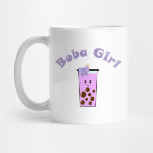 Boba Girl in Purple Mug